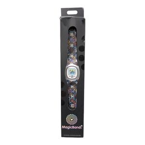 Disney World MagicBand Plus 4 Parks Icons White Multi Color New